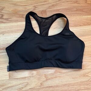 Adidas Charcoal Gray Sports Bra
